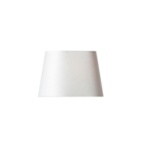 Lampskärm oval 26 vit