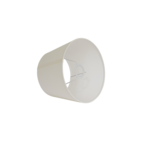 Lampskärm rak 26 vit 