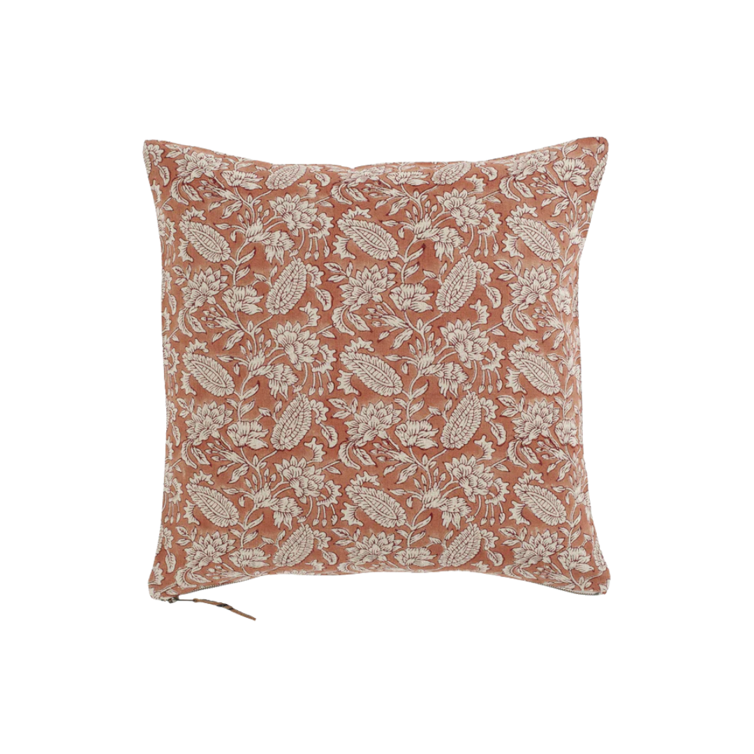 Kuddfodral linne Jodpur Terracotta