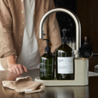 Borste och tvålhållare grå Meraki