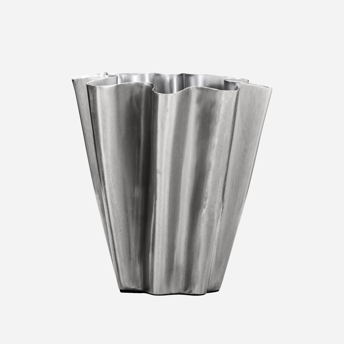 Vas borstad silverfärg