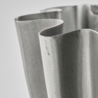 Vas borstad silverfärg