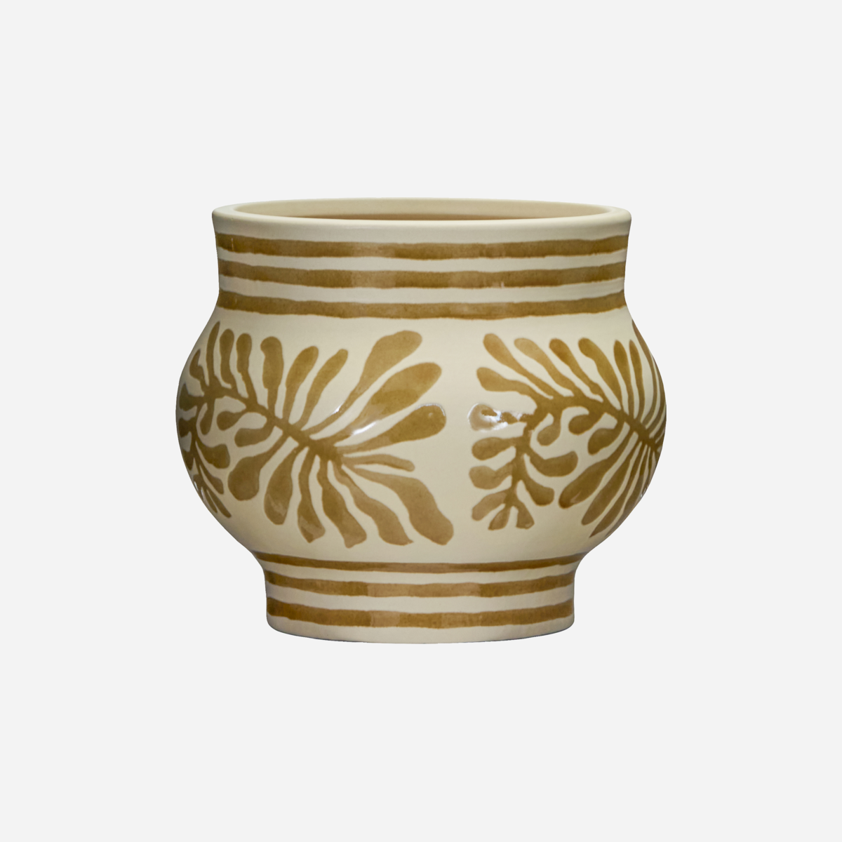 Blomkruka med gulslinga