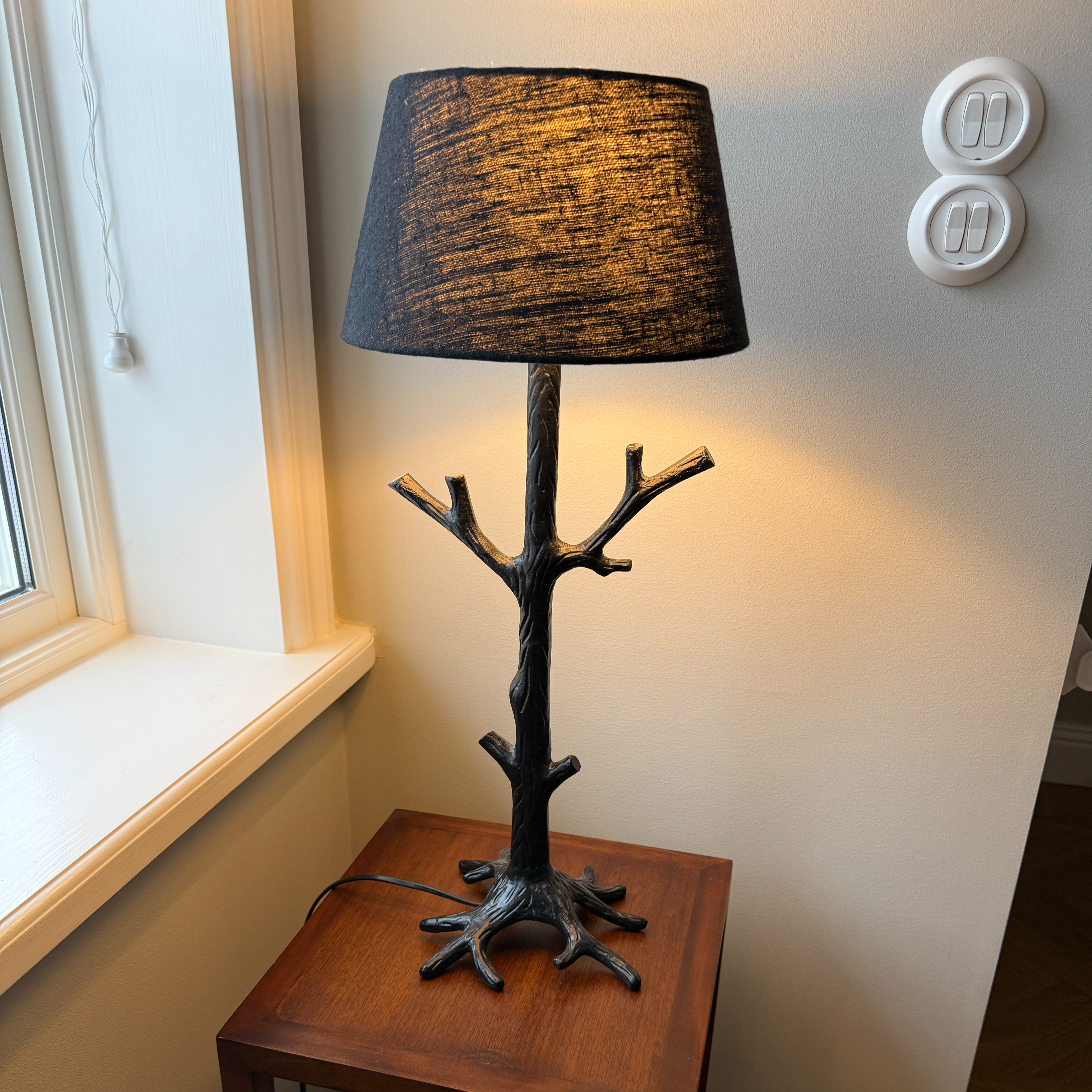 Lampfot Fryken 61 cm svart