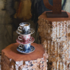 Estelle espressokopp blå