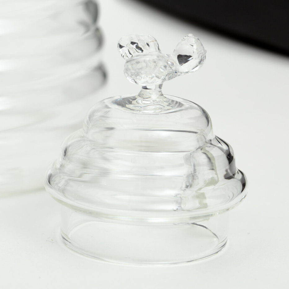 Honungsburk i glas