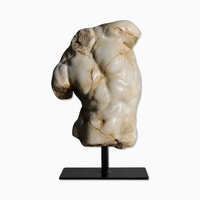 Staty Torso Apollo vit