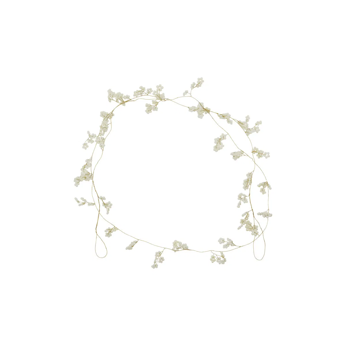 Girlang vita pärlor