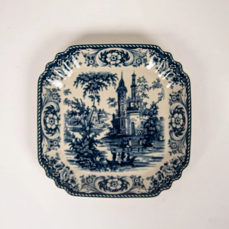 Estelle assiett blå