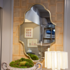 Spegel Eva guld 95 cm