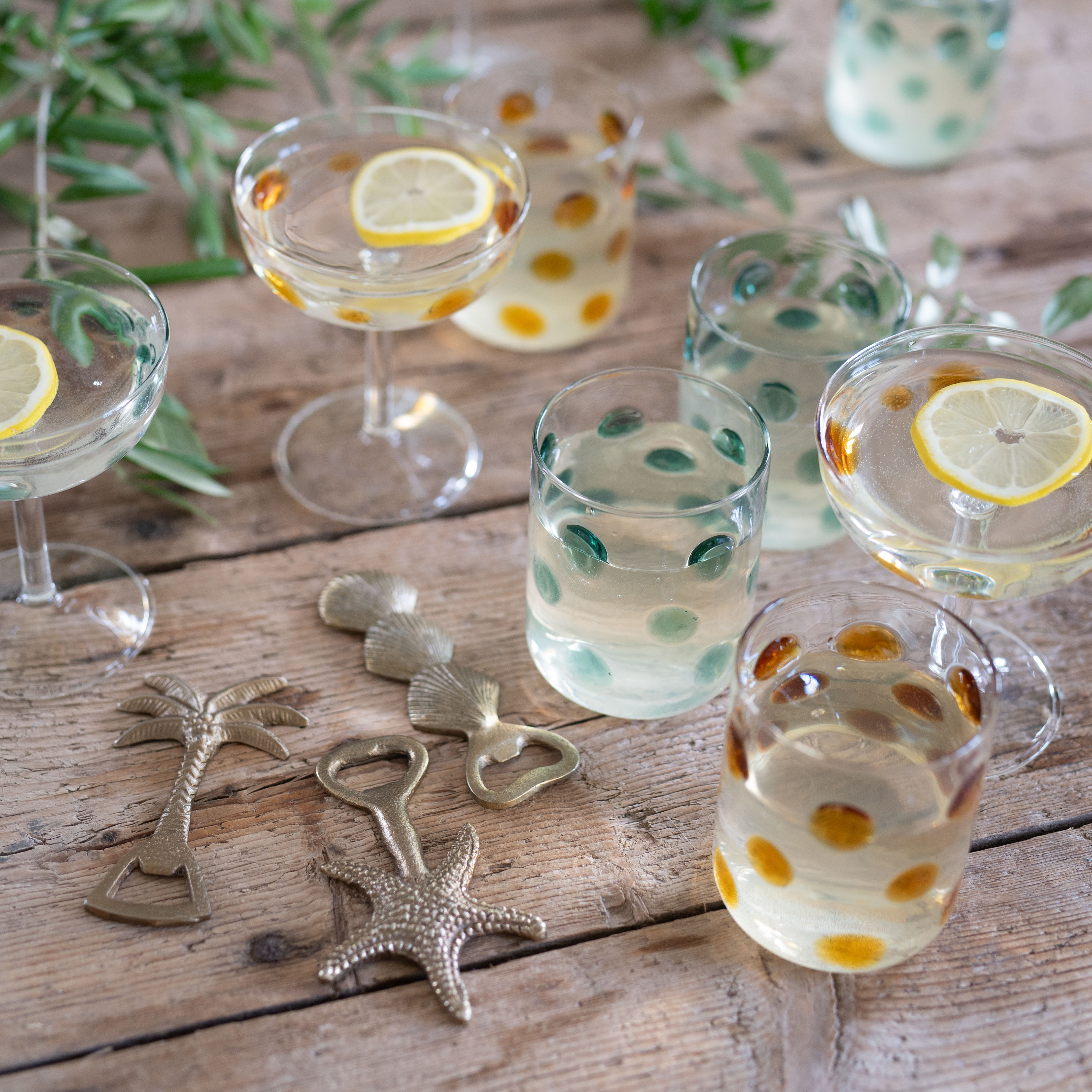 Dricksglas Cleo Blå