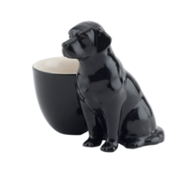 Äggkopp Labrador svart