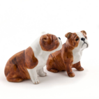 Salt- och pepparkar Engelsk bulldog