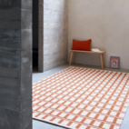 Ullmatta Mysore rost & beige 230x320 