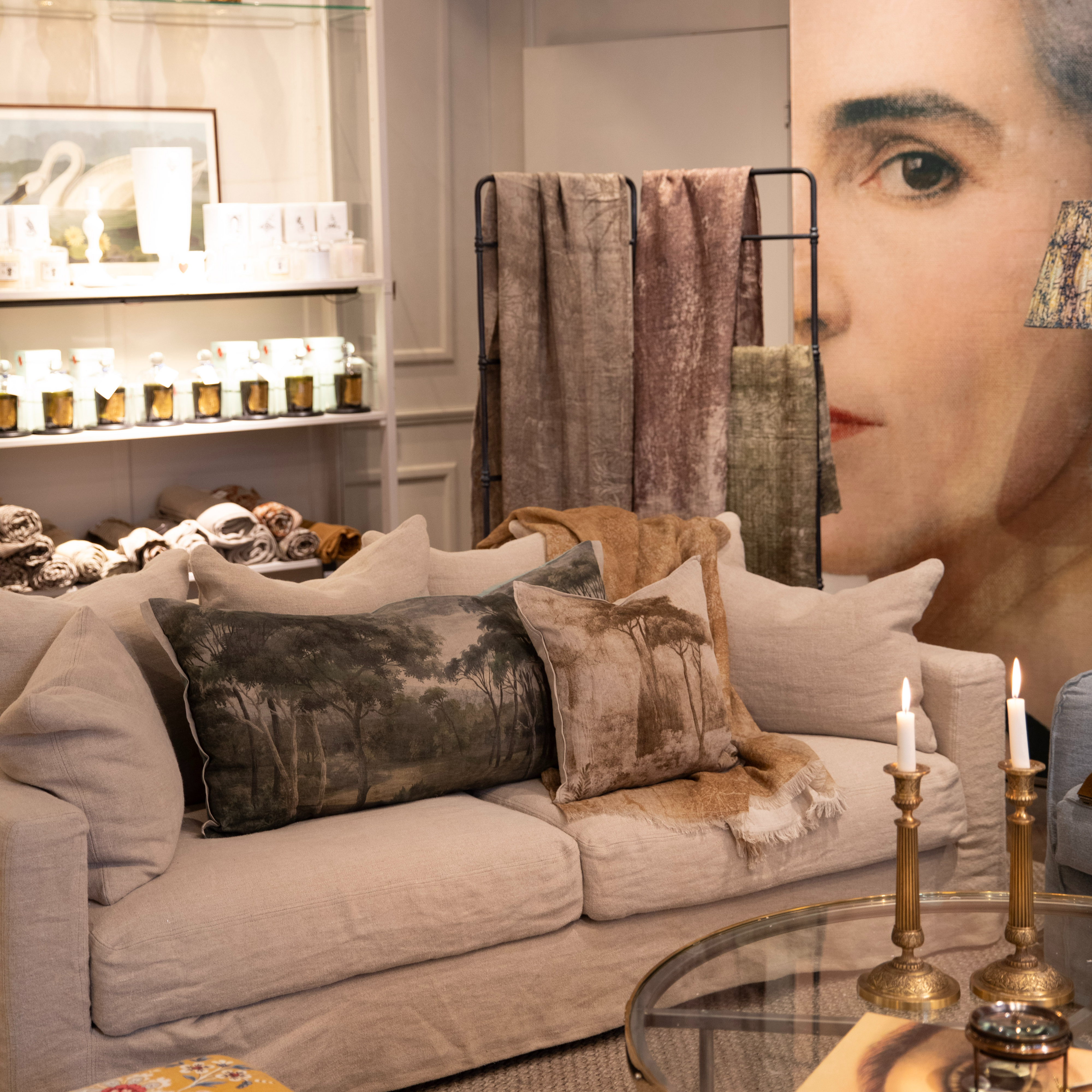 Kuddfodral Bonnieux Brun 45x45