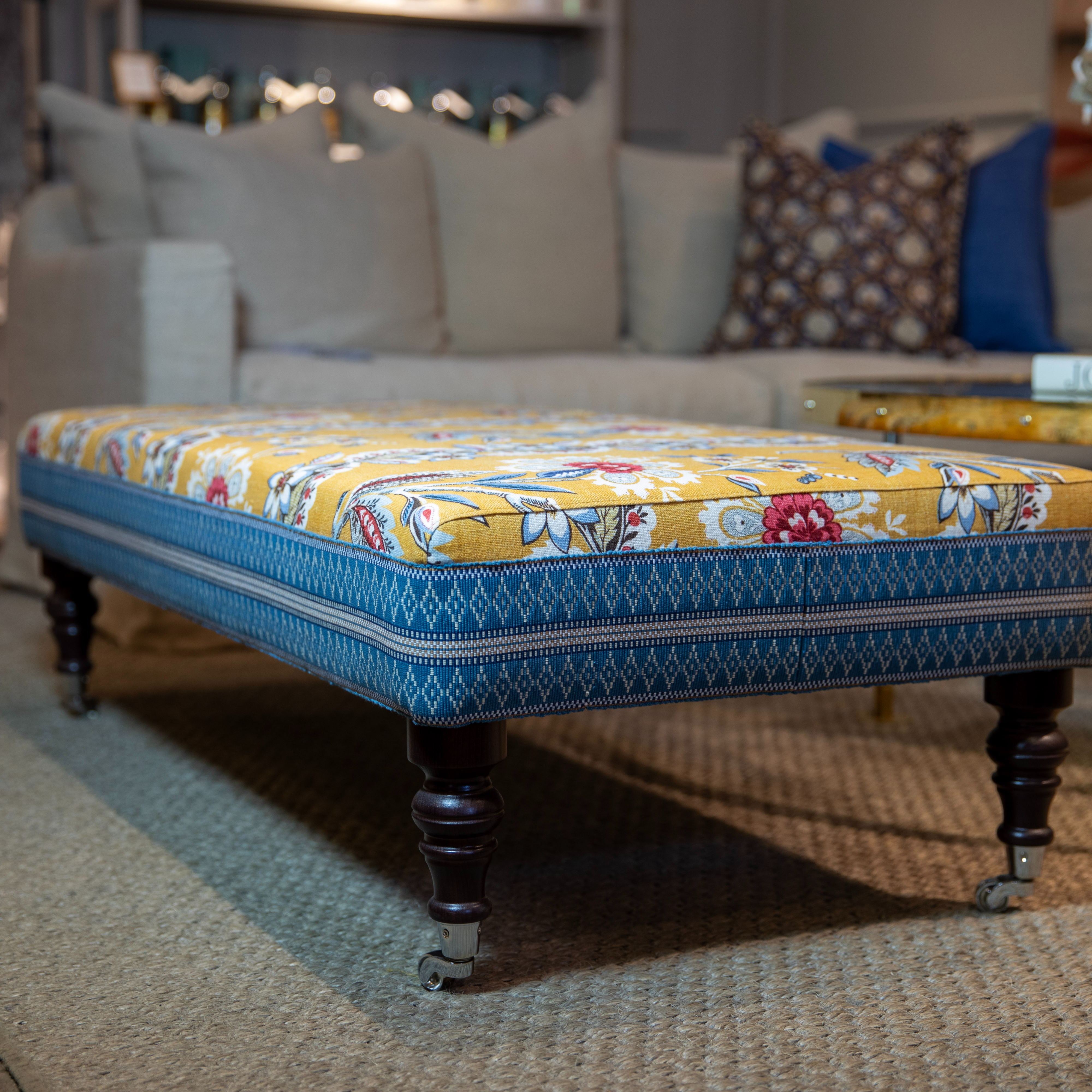 Långpall / brickbord 60x120 cm