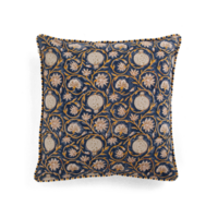 Kuddfodral Tangier Pomegranate Mörkblå