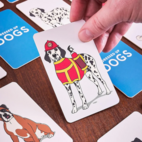 Memoryspel med hundar