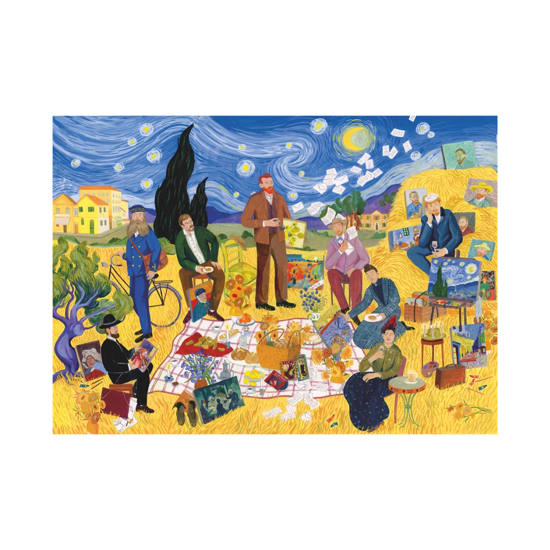 Pussel Dinner with Van Gogh