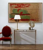 Bordslampa Acanthus Column Brass