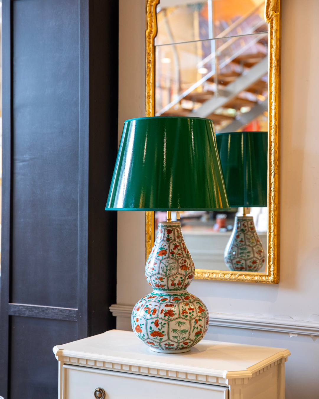 Bordslampa Famille Verte Flowers