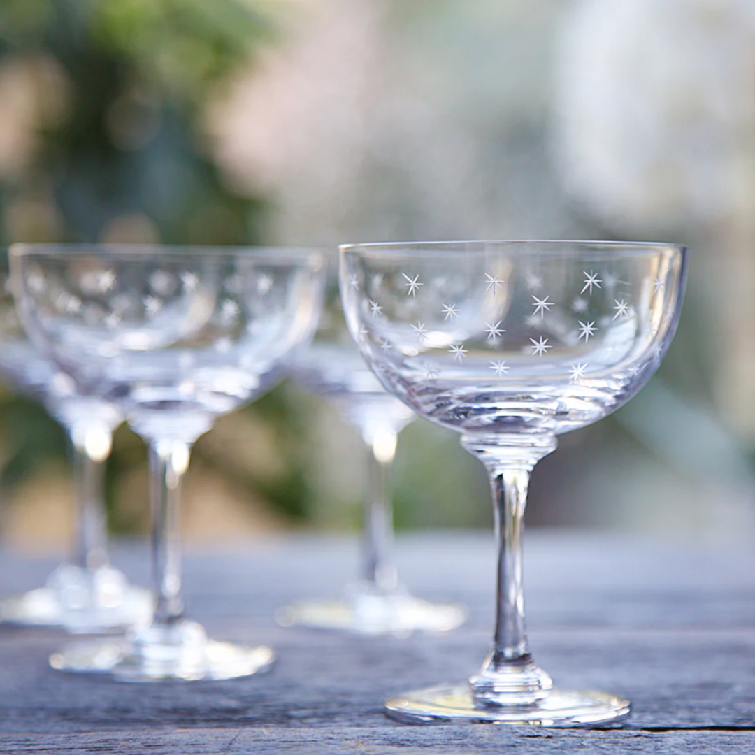 Champagneglas Stars 150 ml 6-pack