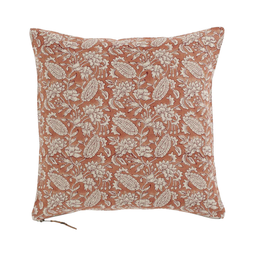 Kuddfodral linne Jodpur Terracotta