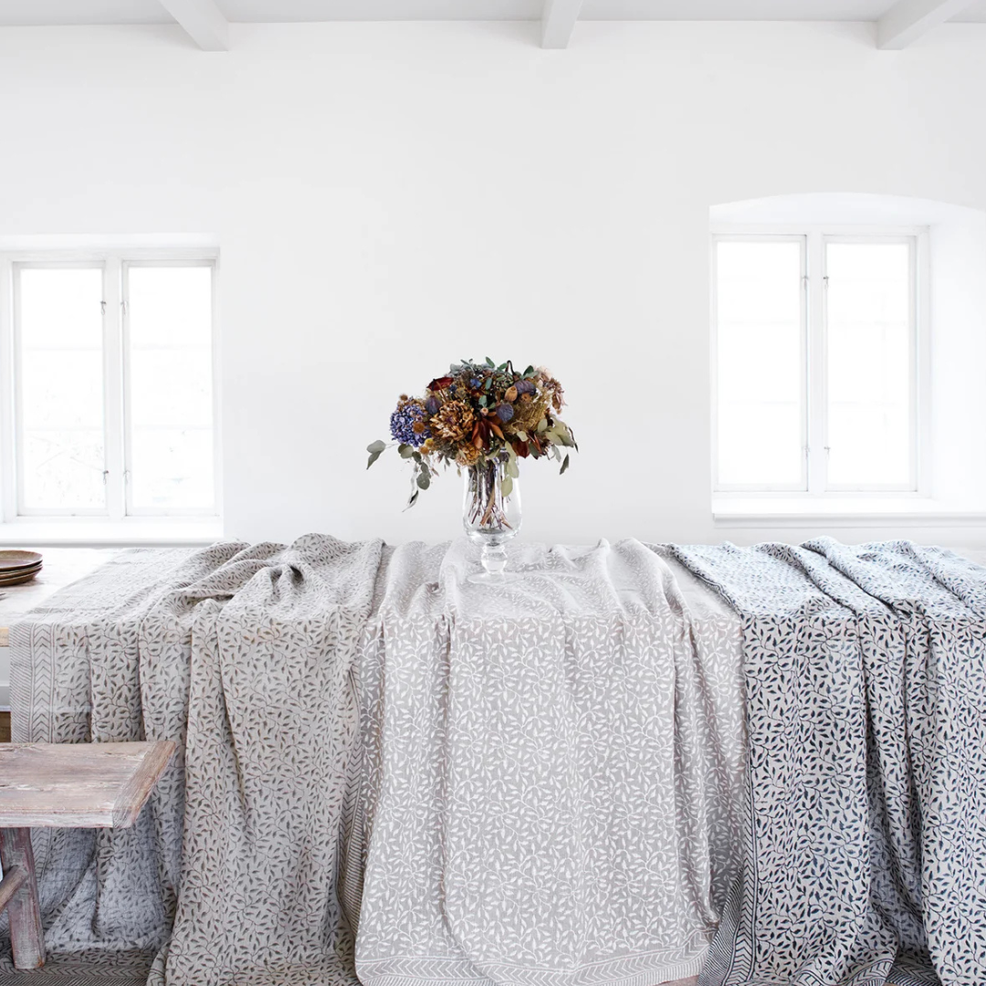 Duk Leaf Steel grey 170x270