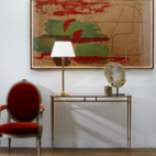 Bordslampa Acanthus Column Brass