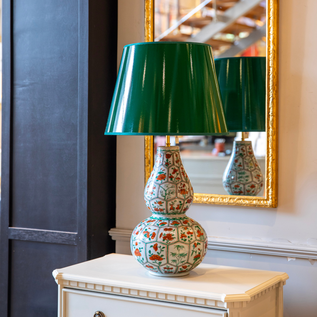 Bordslampa Famille Verte Flowers