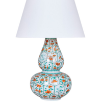 Bordslampa Famille Verte Flowers