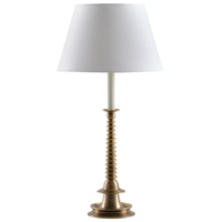 Bordslampa Shilton Candlestick Antique Brass