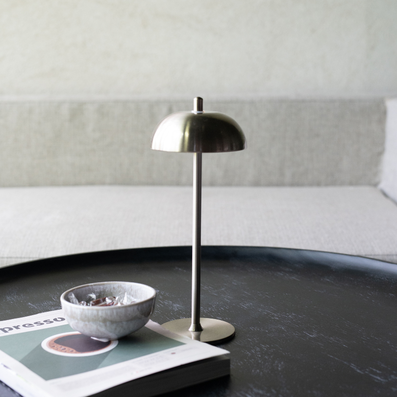 LED-bordslampa Udine silver