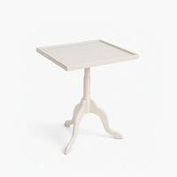 Sidobord med tre ben cream