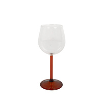 Vinglas Annabelle amber