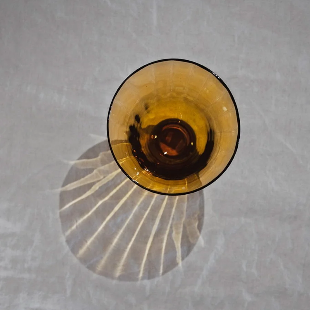 Glas boule amber