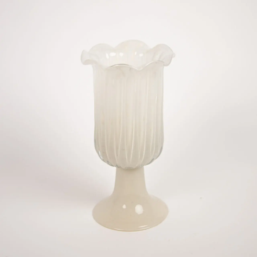 Vas Tulipa off-white