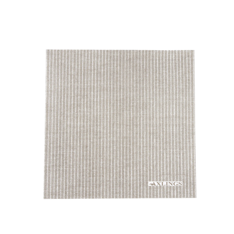 Pappersservett Kritstreck natur 40x40