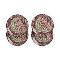 Glasunderlägg oriental 4 st