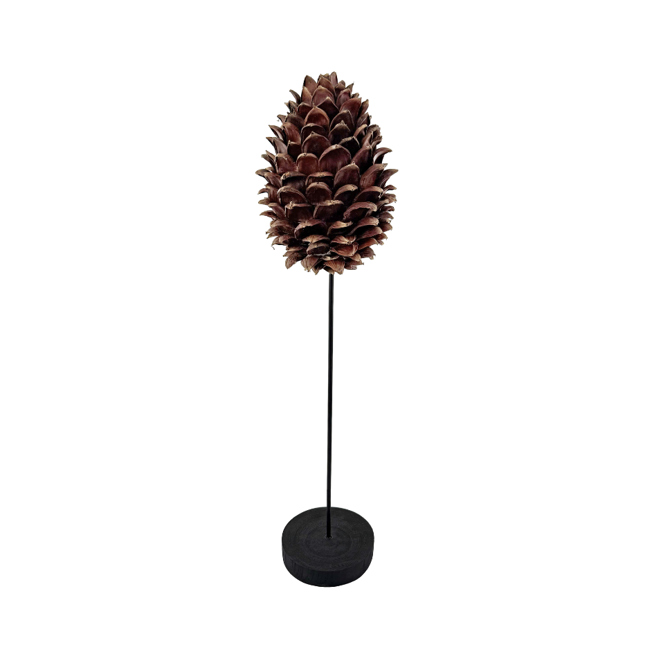 Dekoration kotte på stativ 53 cm