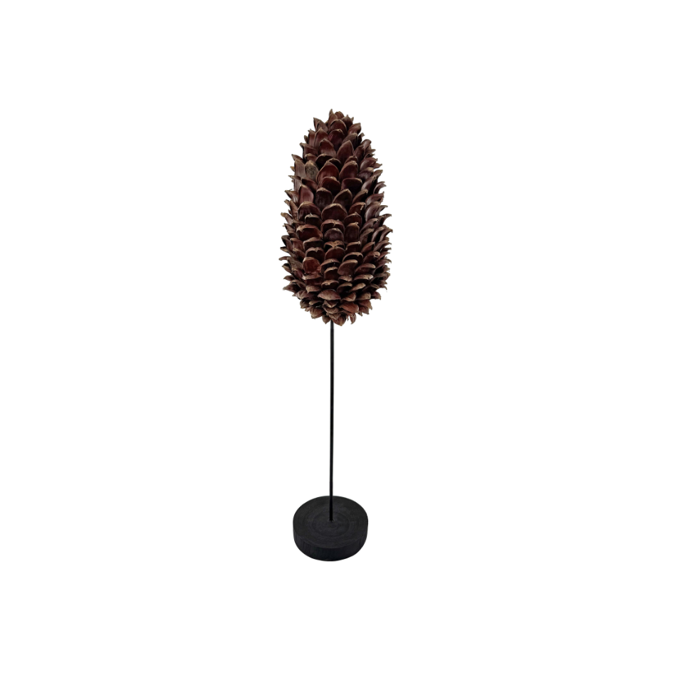 Dekoration kotte på stativ 58 cm